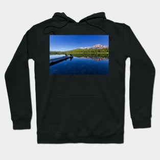 Patricia Lake and Pyramid Mountain, Jasper Hoodie